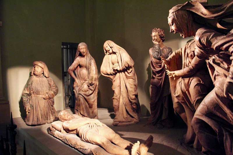 Niccolò dell'Arca — Compianto, 1463–90